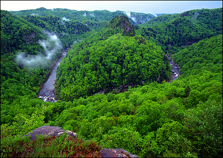 Russell Fork River at Breaks Interstate Park, Dickinson County, VA